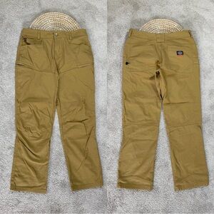Brunt Men’s The Whitman Workwear Pants Ripstop Outdoor in Tan 34X32